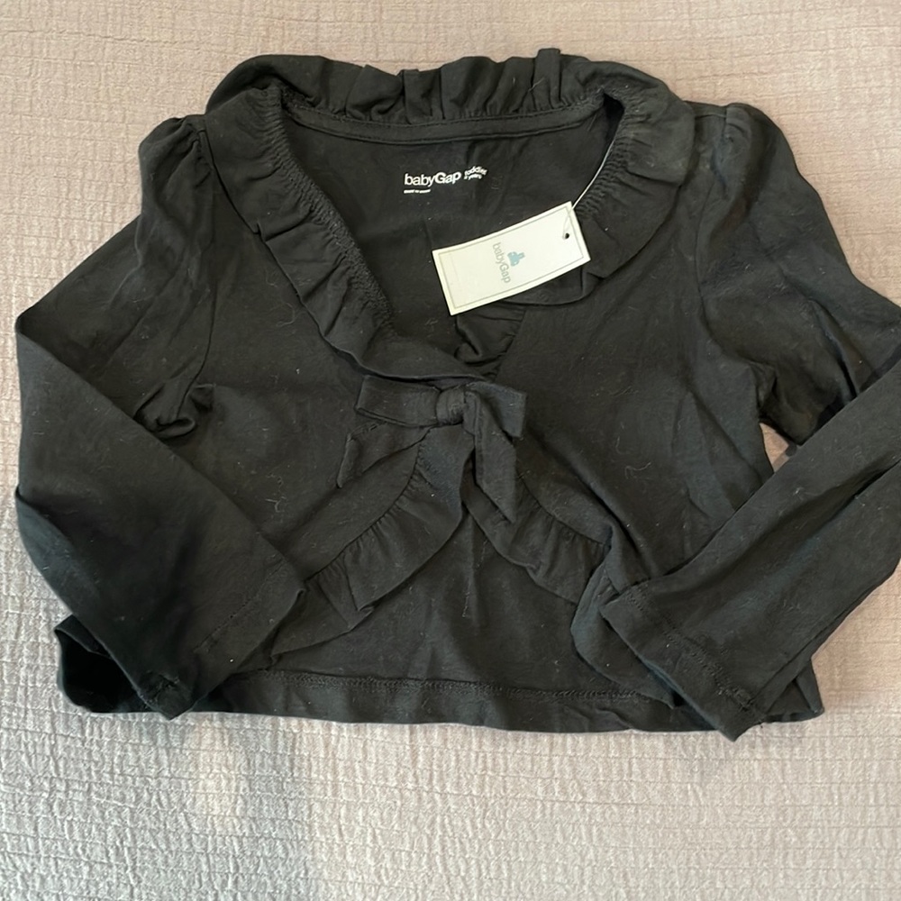 Baby Gap black cardigan
